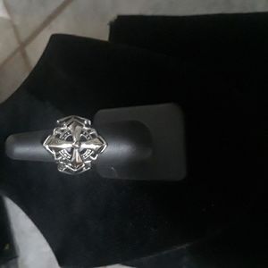 Stainless SteelRing Sz 8.  27mm